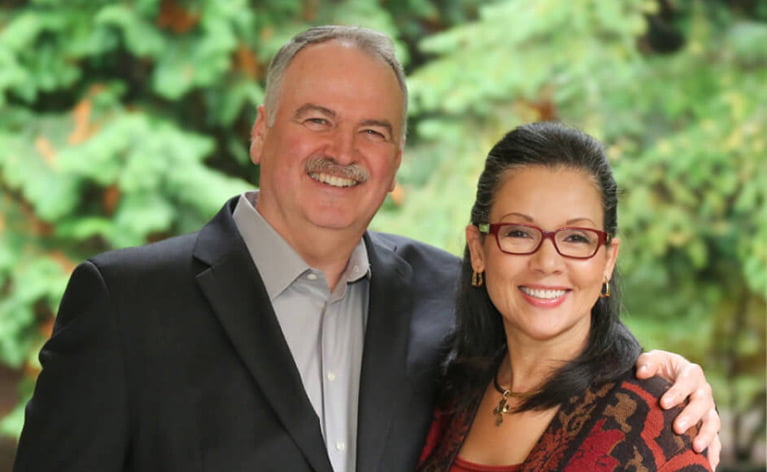 Dr. Roland Vantramp and his wife Charlie